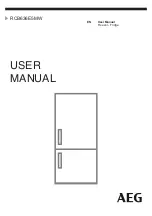 Preview for 1 page of Electrolux RCB636E5MW User Manual