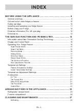 Preview for 3 page of Electrolux RCB636E5MW User Manual