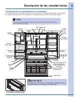 Preview for 5 page of Electrolux Refrigerador con congelador inferior de puerta doble (Spanish) Guía De Uso Y Cuidado