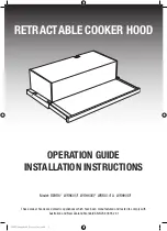 Electrolux REHR6 Series Operation Manual & Installation Manual предпросмотр