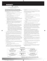 Предварительный просмотр 9 страницы Electrolux REHR6 Series Operation Manual/Installation Instructions