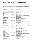 Preview for 22 page of Electrolux RF 502 Instructions Manual