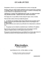 Preview for 24 page of Electrolux RF 502 Instructions Manual