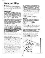 Preview for 6 page of Electrolux RF593 User Handbook Manual