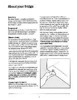 Preview for 4 page of Electrolux RF617 User Handbook Manual