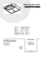 Electrolux RH30WC40G Factory Parts Catalog preview