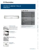 Предварительный просмотр 1 страницы Electrolux RH30WC40GS Brochure & Specs