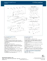 Предварительный просмотр 2 страницы Electrolux RH30WC40GS Brochure & Specs