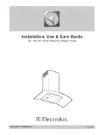 Electrolux RH30WC60GSA Installation, Care & Use Manual preview