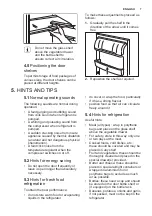 Предварительный просмотр 7 страницы Electrolux RJN2301AOW User Manual