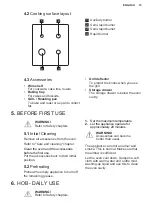 Preview for 15 page of Electrolux RKG500002W User Manual