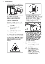 Preview for 12 page of Electrolux RKK660201W User Manual