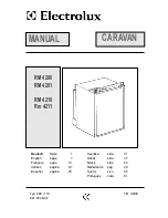 Предварительный просмотр 1 страницы Electrolux RM 4200 User Manual