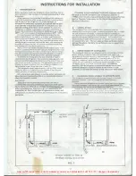 Preview for 2 page of Electrolux RM122 Instructions For Installation, Use And Maintenance Manual