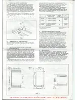 Preview for 3 page of Electrolux RM122 Instructions For Installation, Use And Maintenance Manual