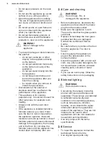 Preview for 6 page of Electrolux RZB2110AAXA User Manual