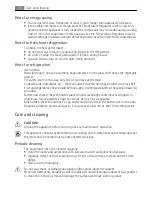 Preview for 22 page of Electrolux S60176TK User Manual