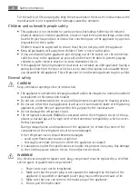 Preview for 20 page of Electrolux S64166TK User Manual