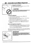 Preview for 22 page of Electrolux S756281KG Use & Care Manual