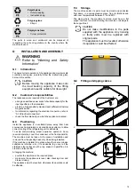 Предварительный просмотр 19 страницы Electrolux Saladette 950 Installation And Operating Manual