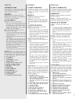 Preview for 5 page of Electrolux SANITAIRE SC5700 Series Owner'S Manual