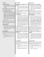 Preview for 7 page of Electrolux SANITAIRE SC5700 Series Owner'S Manual