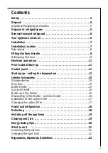 Preview for 3 page of Electrolux SANTO 72398-6 KA User Manual