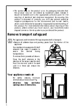 Preview for 6 page of Electrolux SANTO 72398-6 KA User Manual