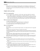 Preview for 10 page of Electrolux SANTO 75428 DT User Manual