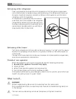 Preview for 12 page of Electrolux SANTO 75428 DT User Manual