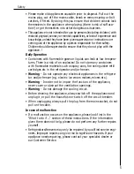 Preview for 5 page of Electrolux SANTO 76308 KA User Manual