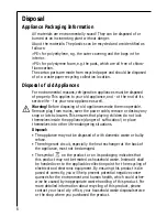 Preview for 6 page of Electrolux SANTO 76308 KA User Manual