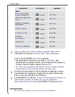 Preview for 72 page of Electrolux SANTO 76308 KA User Manual