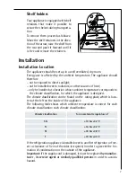 Preview for 7 page of Electrolux SANTO Z 9 18 42-4 I User Manual