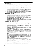 Preview for 14 page of Electrolux SANTO Z 9 18 42-4 I User Manual