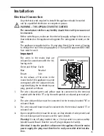 Предварительный просмотр 25 страницы Electrolux SANTO Z 9 18 42-4 I User Manual