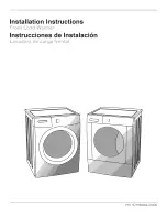 Предварительный просмотр 1 страницы Electrolux SATF7000FS1 Installation Instructions Manual