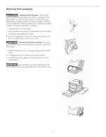 Предварительный просмотр 7 страницы Electrolux SATF7000FS1 Installation Instructions Manual