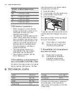 Предварительный просмотр 62 страницы Electrolux SB315N User Manual