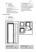 Предварительный просмотр 7 страницы Electrolux SB318NFCN User Manual