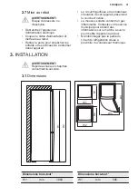 Предварительный просмотр 31 страницы Electrolux SB318NFCN User Manual