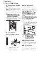 Предварительный просмотр 62 страницы Electrolux SB318NFCN User Manual