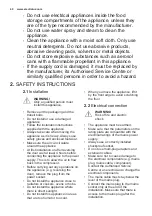 Preview for 40 page of Electrolux SC320 User Manual