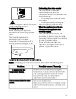 Preview for 12 page of Electrolux SC361W10 User Manual