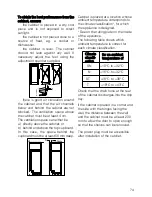 Preview for 16 page of Electrolux SC361W10 User Manual