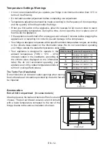 Preview for 14 page of Electrolux SC380FCN User Manual