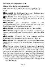 Preview for 49 page of Electrolux SC380FCN User Manual