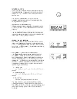 Preview for 3 page of Electrolux SC385 LCD Instruction Manual