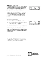 Preview for 4 page of Electrolux SC385 LCD Instruction Manual