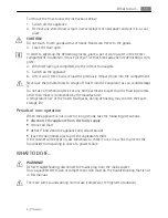 Предварительный просмотр 11 страницы Electrolux SDS31200S0 User Manual